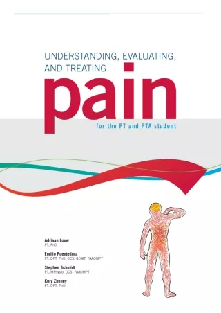 READ [PDF] Understanding, Evaluating and Treating Pain for the PT and PTA Studen