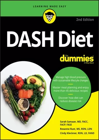 get [PDF] Download DASH Diet For Dummies free
