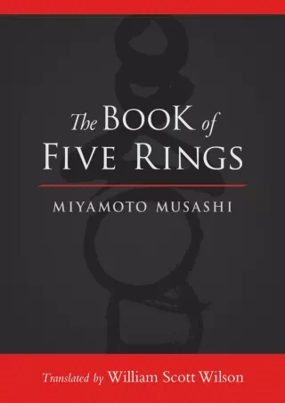 DOWNLOAD/PDF The Book of Five Rings kindle