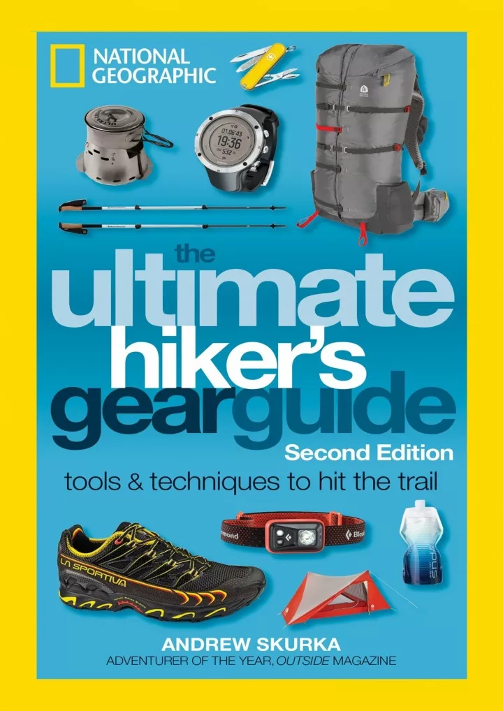 the ultimate hiker s gear guide second edition