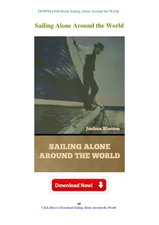 DOWNLOAD Book Sailing Alone Around the World