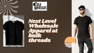 Next Level Wholesale Apparel at bulk threads