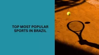 Jorge Marques Moura |  Top Most Popular Sports in Brazil