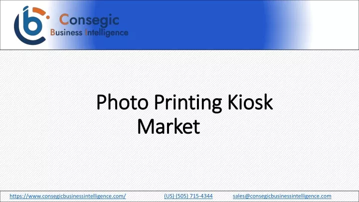 photo printing kiosk market