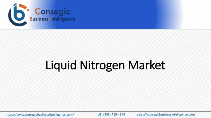 liquid nitrogen market