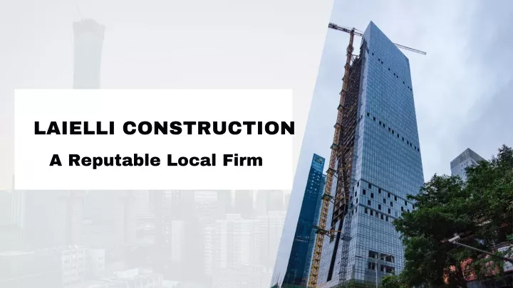 laielli construction