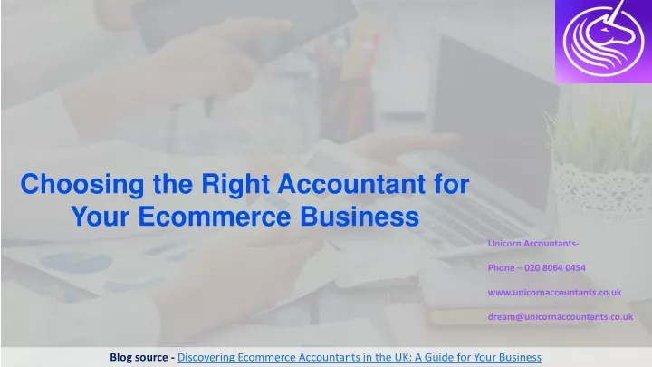 choosing the right accountant for your ecommerce business