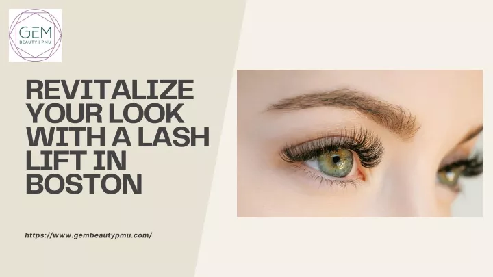 revitalize your look with a lash lift in boston