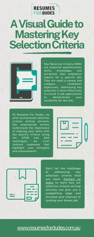 A Visual Guide to Mastering Key Selection Criteria