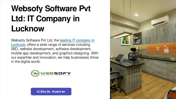 websofy software pvt ltd it company in lucknow