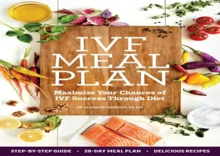 PDF DOWNLOAD IVF Meal Plan: Maximize Your Chances of IVF Success Through Diet