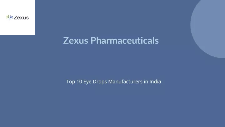 zexus pharmaceuticals