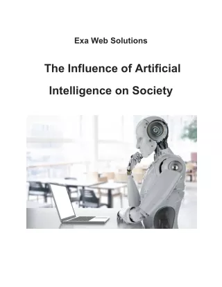 Exa Web Solutions  - AI's impact on society