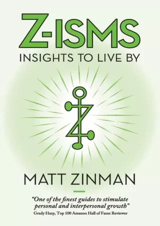 PDF/READ Z-isms: Insights to Live By
