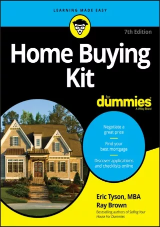 get [PDF] Download Home Buying Kit For Dummies