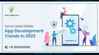 Some Latest Mobile App Development Trends In 2023