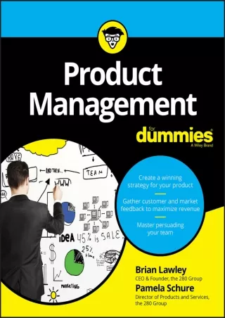 Read ebook [PDF] Product Management For Dummies