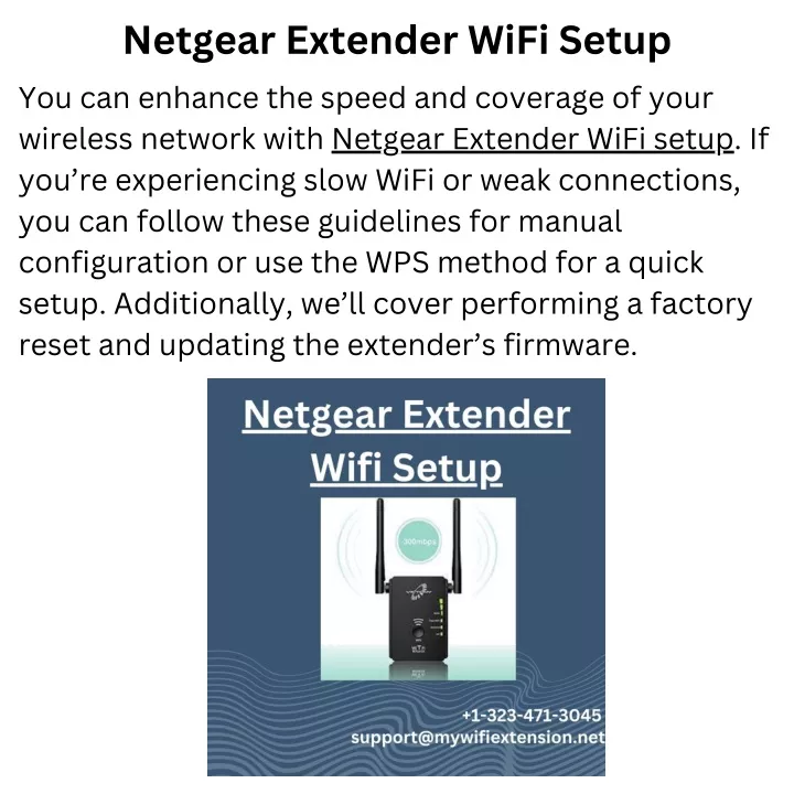 netgear extender wifi setup you can enhance
