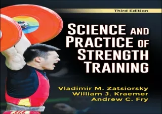 PDF DOWNLOAD Science and Practice of Strength Training