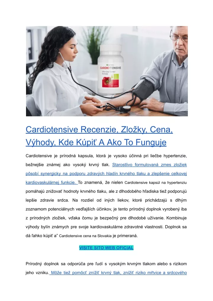 cardiotensive recenzie zlo ky cena v hody