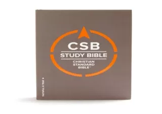 EPUB READ CSB Study Bible, Hardcover, Red Letter, Study Notes and Commentary, Il