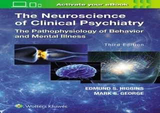 PDF The Neuroscience of Clinical Psychiatry