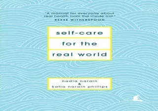 PDF DOWNLOAD Self-Care for the Real World