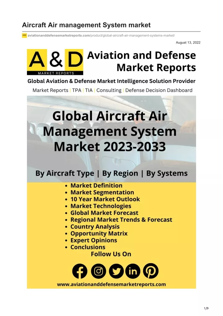 aircraft air management system market