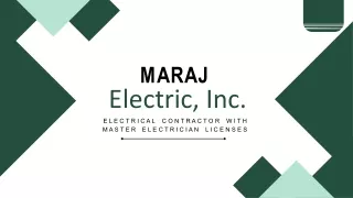 maraj electric inc