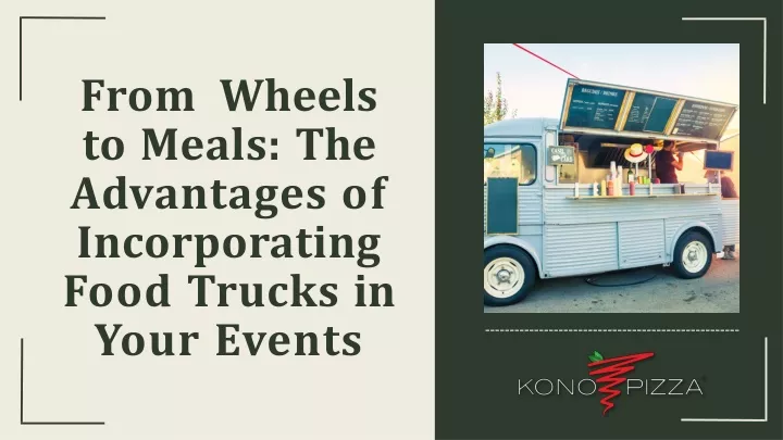from wheels to meals the advantages