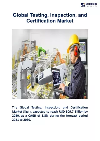 global testing inspection and certification market