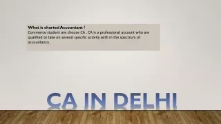 Top10 CA in Delhi