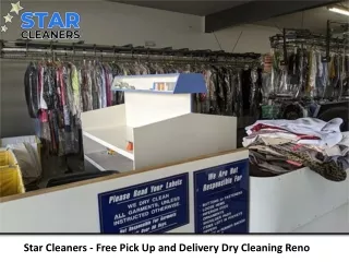 Star Cleaners - Free Pick Up and Delivery Dry Cleaning Reno