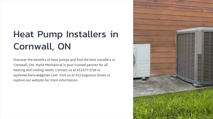 heat pump installers in cornwall on