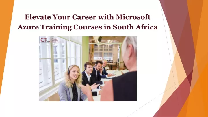 elevate your career with microsoft azure training
