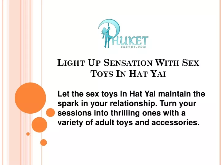 light up sensation with sex toys in hat yai