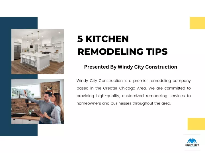 5 kitchen remodeling tips