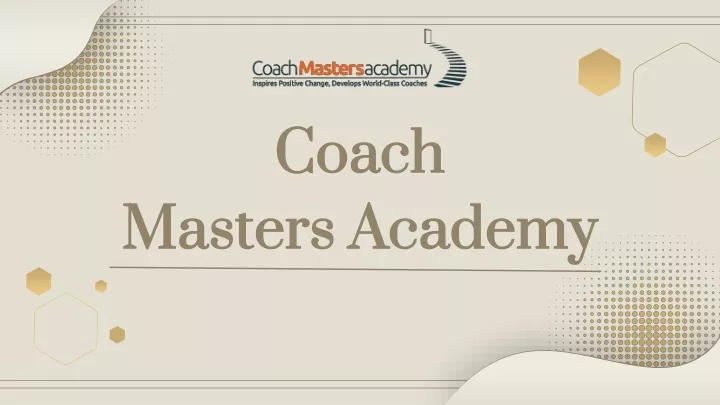 coach masters academy