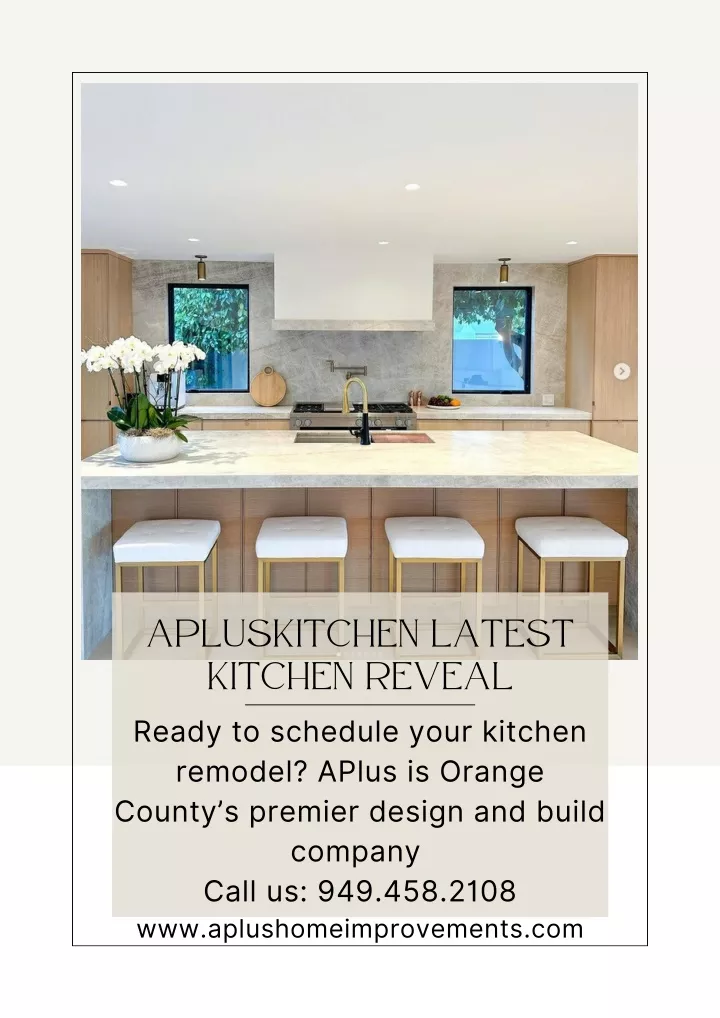 apluskitchen latest kitchen reveal ready