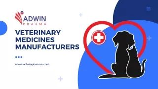 Best Veterinary Medicines Manufacturers in India