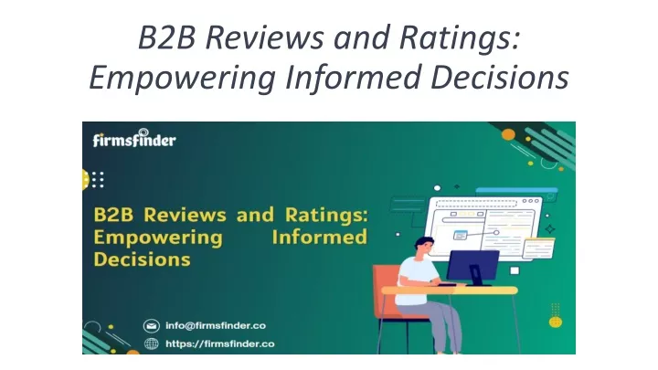 b2b reviews and ratings empowering informed decisions