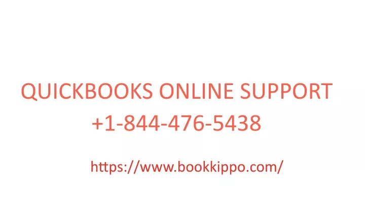 quickbooks online support 1 844 476 5438