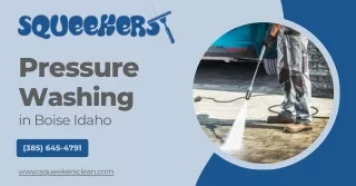 Pressure Washing in Boise Idaho