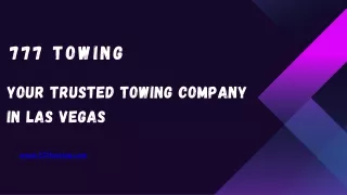 Tow Truck Company Las Vegas | Heavy Duty Towing Las Vegas