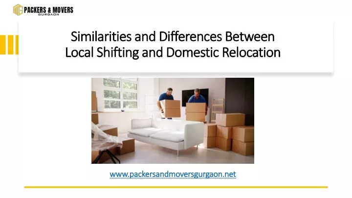 similarities and differences between local shifting and domestic relocation