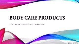 Buy Natural Body Care Products Online Starting at Just RM75