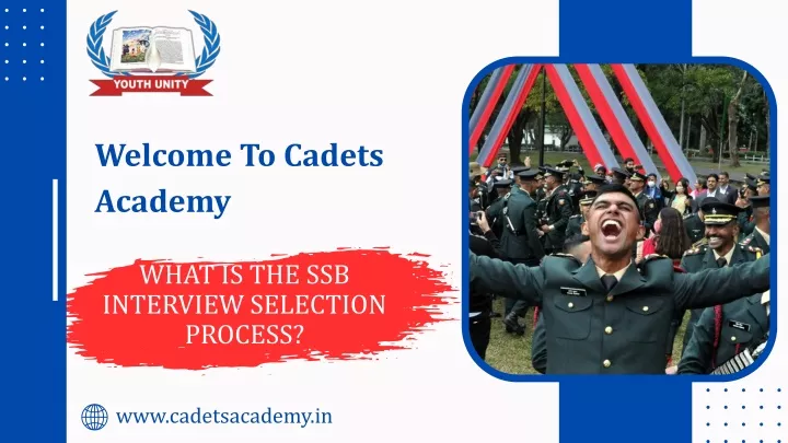 welcome to cadets academy
