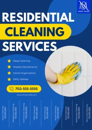 Residential Cleaning Services DC