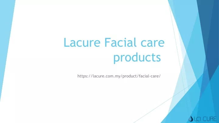 lacure facial care products