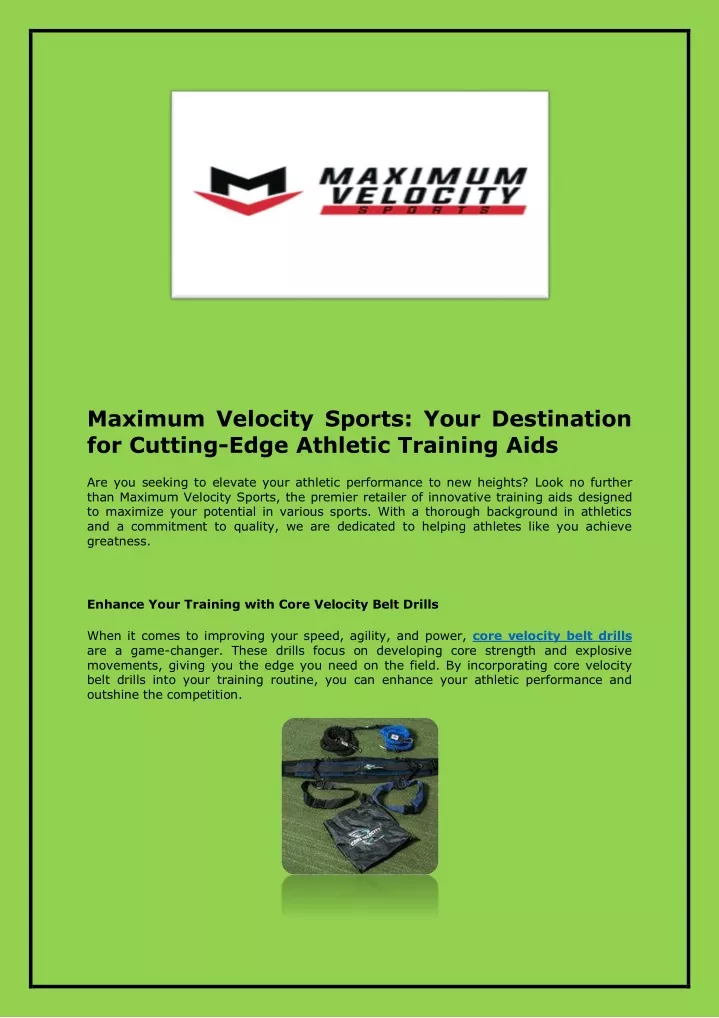 PPT - Best Baseball Hitting Net | Maximum Velocity PowerPoint ...